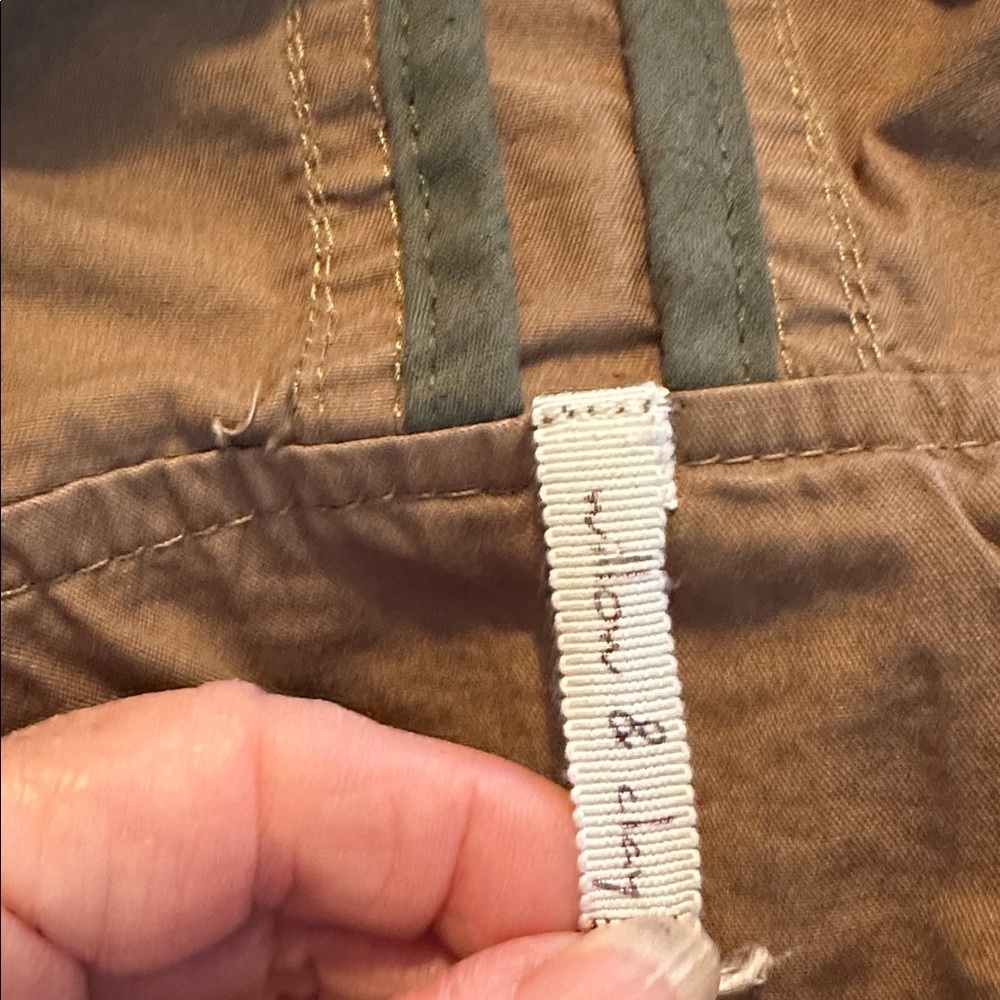 Willow & Clay Brown Hooded Jacket with Pockets Gold and Black Accents - Picture 9 of 9